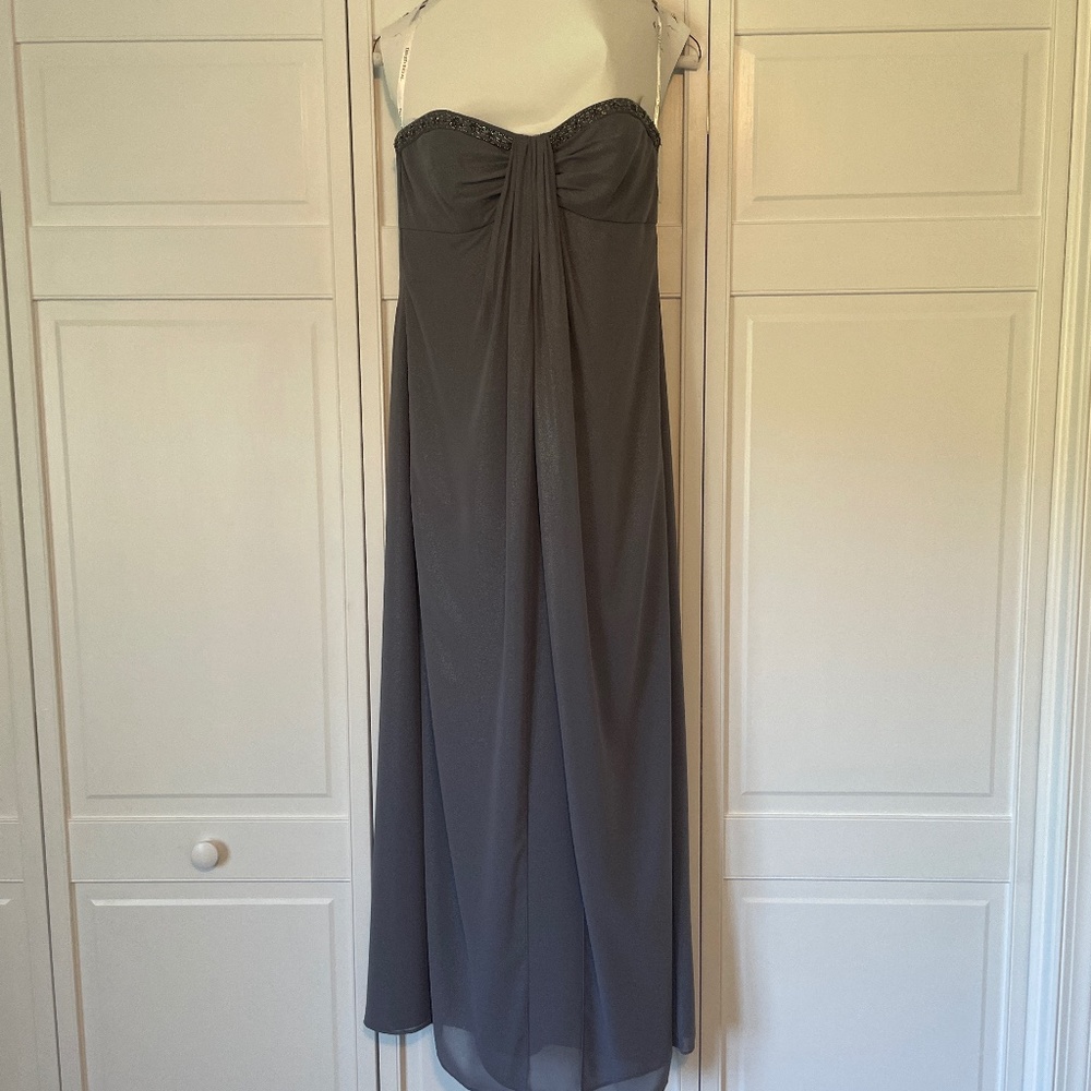 Strapless Evening Gown